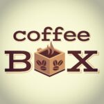 Logo of our sponsor with the brand "coffee box sk"